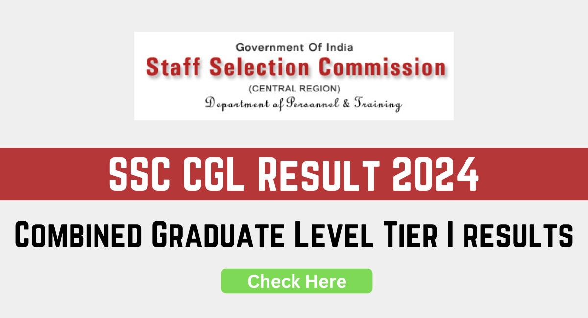 SSC CGL Result 2024