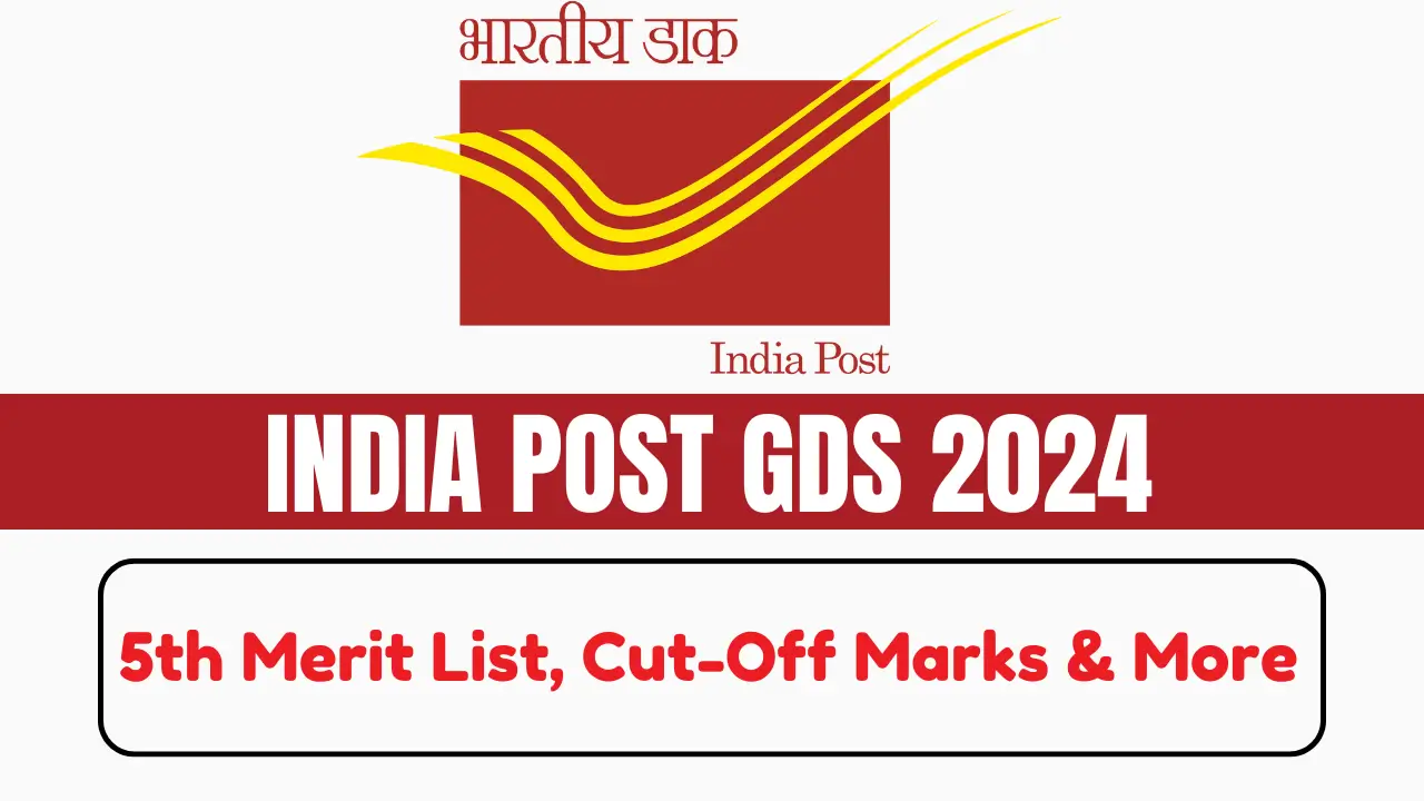 India Post GDS 5th Merit List 2024